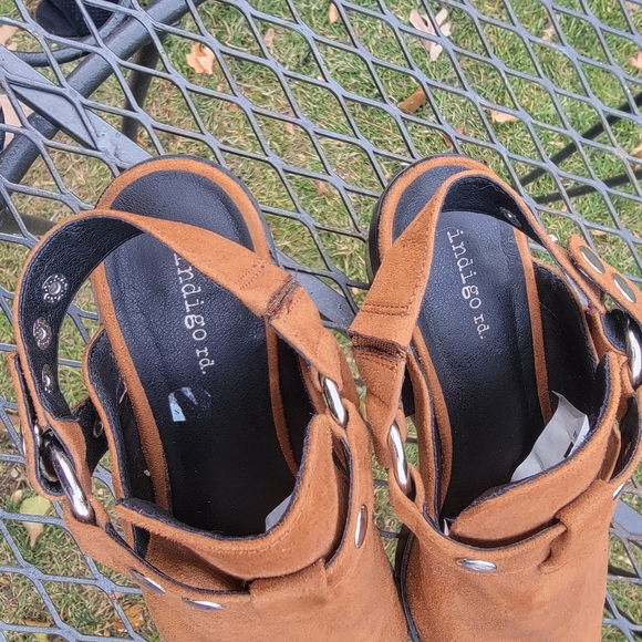 Indigo Rd. Brown Cesley booties Sz 8.5 - Picture 7 of 10